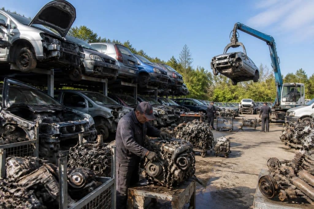 casse 77 propose des pièces auto d'occasion de qualité et un service d'enlèvement d'épaves rapide en seine-et-marne. trouvez vos pièces détachées à prix réduit et débarrassez-vous de votre véhicule facilement.
