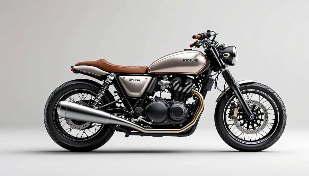 découvrez la hyosung gv125x, une nouvelle moto custom 125 cm³ équipée d'un moteur bicylindre en v, alliant style et performance pour les amateurs de sensations fortes.