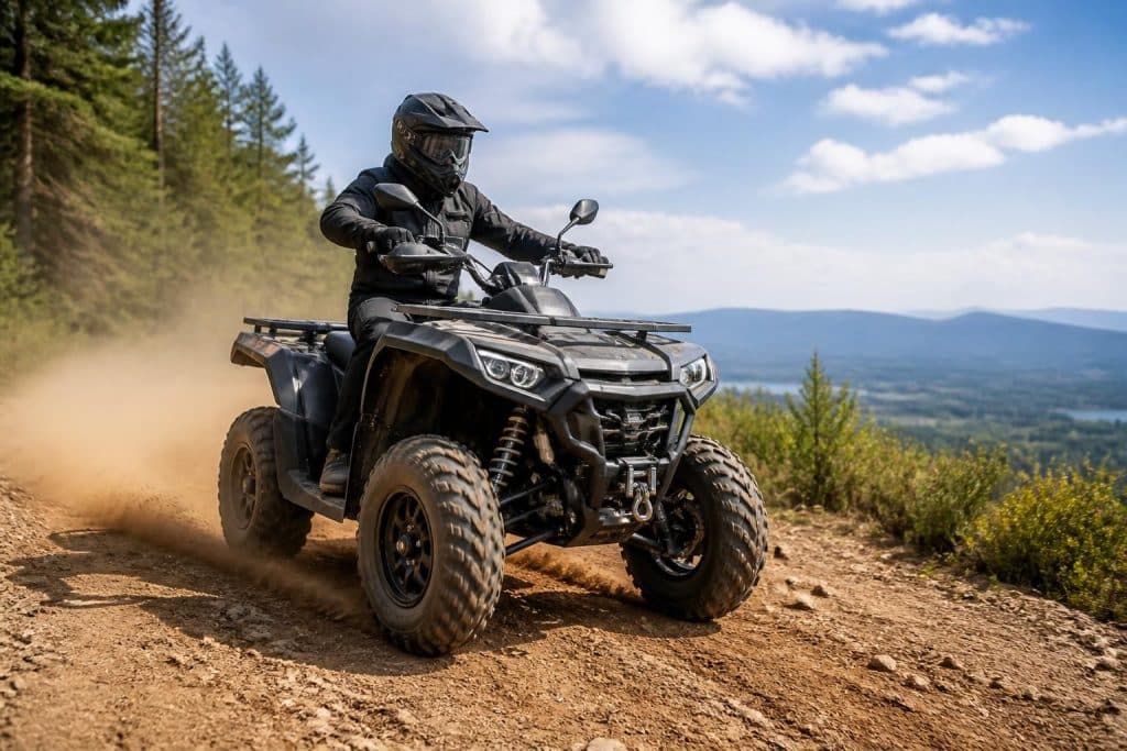 découvrez notre sélection de quads électriques pour adultes alliant puissance, grande autonomie et modèles homologués pour une conduite sécurisée et écologique.