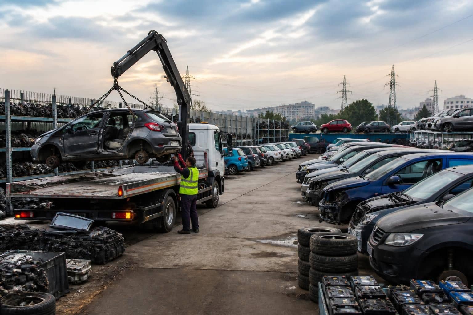 casse auto 94 : trouvez des pièces d'occasion de qualité et bénéficiez d'un enlèvement d'épaves rapide et efficace dans le val-de-marne.