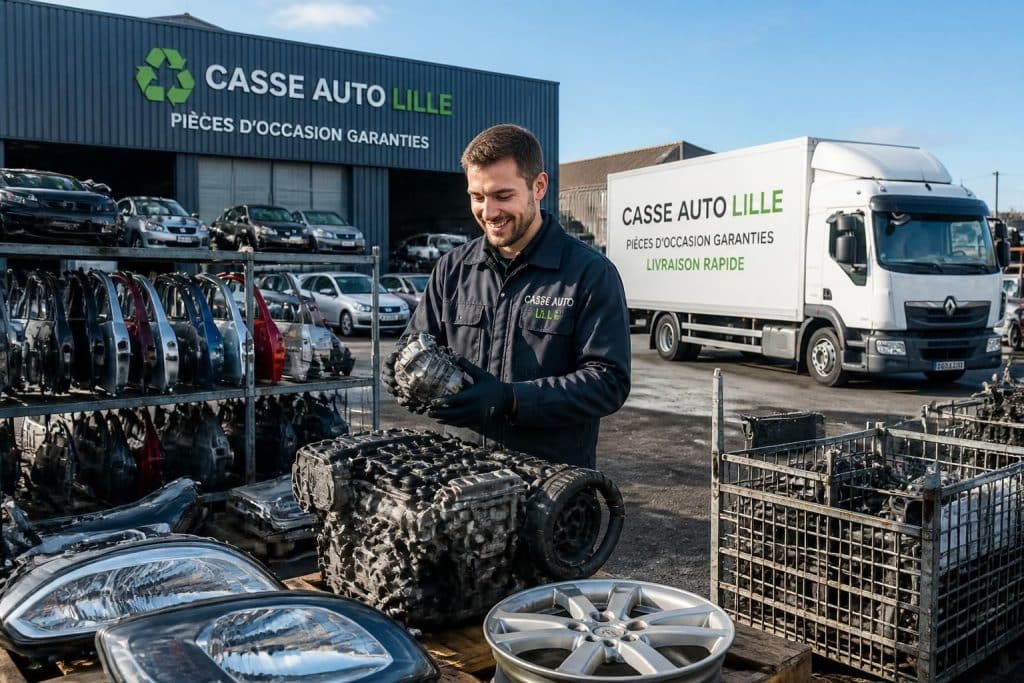 découvrez notre casse auto à lille offrant des pièces d’occasion garanties avec une livraison rapide. trouvez facilement les composants auto dont vous avez besoin à prix compétitifs.