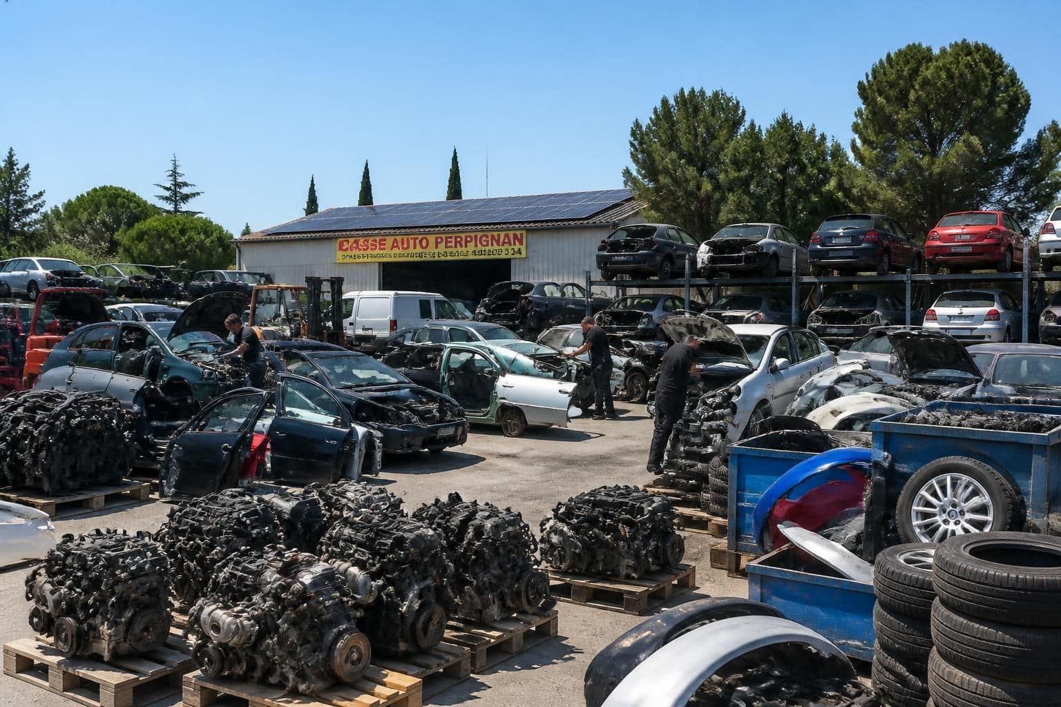 casse auto à perpignan spécialisée dans la vente de pièces détachées et la reprise de véhicules hors d’usage. trouvez des pièces de qualité et une solution écologique pour vos véhicules anciens.