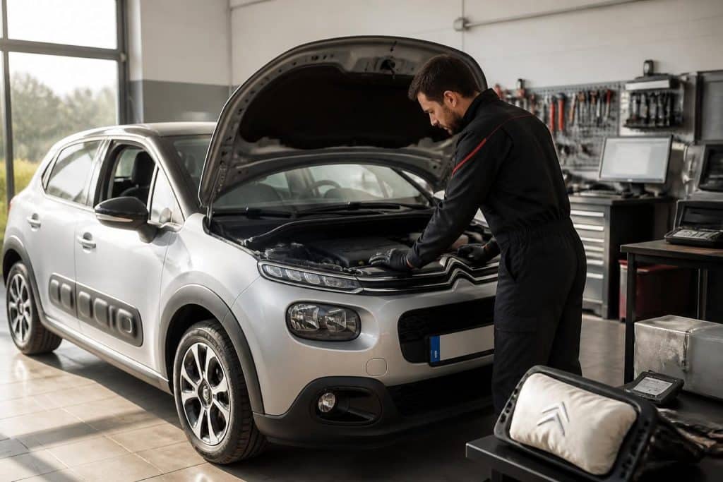 rappel important pour les propriétaires de citroën c3 : vérifiez la sécurité de votre airbag pour garantir votre protection.